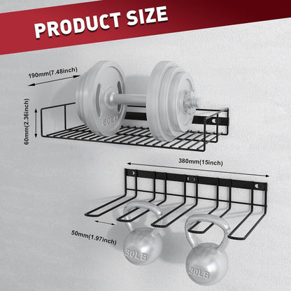 Heavy Duty Wall Mounted Power Tool Storage Rack